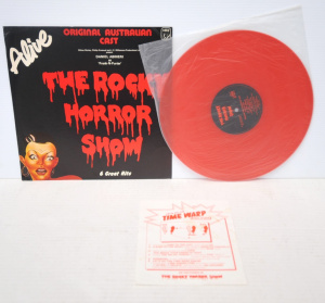 Lot 211 - Vintage Australian Mini Lp Record - The Rocky Horror Show - 'Alive' -