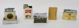 Lot 259 - Small lot - Cigarette & Tobacco Advertising Cigarette Lighters - C