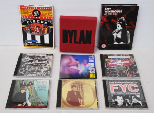 Lot 263 - Lot of CDs & Concert DVDs incl Amy Winehouse at the BBCTom Waits,