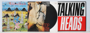 Lot 300 - 3 x Vintage Talking Head Vinyl LP Records incl True Stories, Little Cr