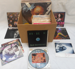 Box Vinyl Records - LPs (all Taiwan pressings) and 7inch 45rpm singles (Peter To