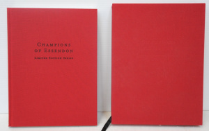 Limited Edition Book in Slip Case - Champions of Essendon by Simon Matthews - no