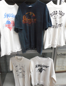 Lot 13 - Group Vintage Rock T-shirts and Windcheater, incl Dingoes, Scarecrow, R