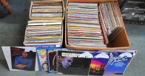 Lot 16 - Large Lot of 3 x Boxes of Vintage Vinyl LP Records incl Compilations, S