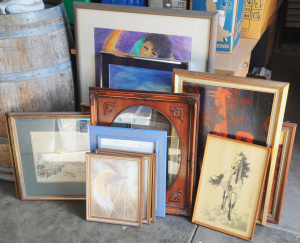 Lot 69 - Group Lot of Framed Pictures , Paintings & Prints