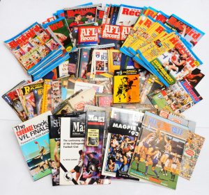 Lot 78 - Box VFL - AFL 1970s to 1990s Collingwood Home & Away Football recor