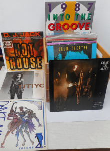 Lot 113 - Box lot - Vintage vinyl 12 inch Records - heaps 80 - 90s DJ singles in