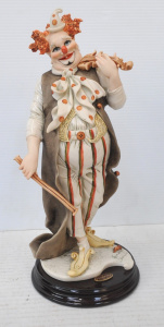 Lot 134 - Vintage Giuseppe Armani Florence Capodimonte The Happy Fiddler Clown F