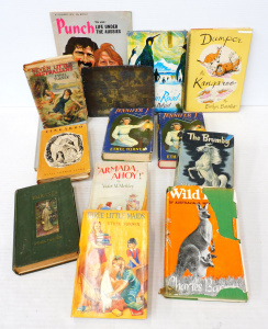 Lot 139 - Group lot of Vintage inc Childrens books Dumper the Kangaroo Ethel Tur