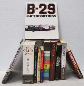 Lot 142 - Lot of War Related Books incl B-29 Superfortress Book, War Letters of