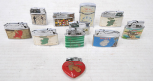 Lot 153 - Lot of Vintage Souvenir Cigarette Lighters incl Cigarette Lighters fro