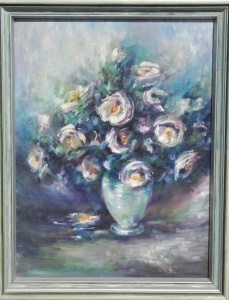 Lot 173 - Marie Matthews (Active c 1970s) Framed Oil Painting - Still Life - Sig