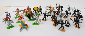 Lot 208 - Group lot of 1970s Toy Britains Deetail & Timpo Knights