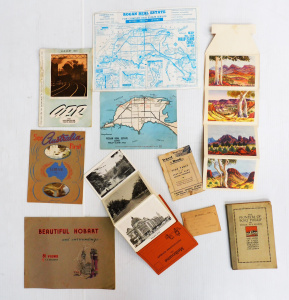 Lot 240 - Group lot vintage Australian ephemera inc Hermannsburg School Aranda