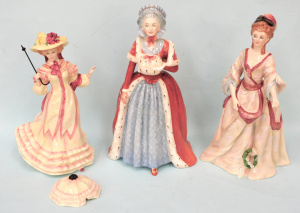 Lot 244 - 3 x AF Royal Doulton Figurines - Springtime HN3477, Countess of Harrin