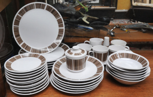 Lot 283 - Lot of Retro 1970s Noritake Progression Chinaware Part Set for 6 -Mark