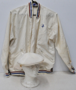 2 x Vintage White Mens Clothng incl White Kangol Hat & Simpson Of Melbourne