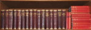 2 x Book sets inc 16 Volume set 1930s HC Charles Dickens leatherbound Novels by