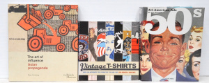 3 x Modern Refrence Books incl Vintage T-Shirts, All American Ads & The Art