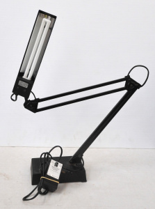 Modernist Black LIVAL PL- 011 Articulating Desk Lamp w Planet Lamp Ballast Pack