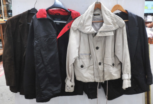 Lot 17 - Group Lot Vintage Jackets - incl Vintage Faux Leather Diesel, Underbell