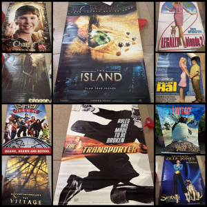 Lot 100 - Lot of Very Large 10 x Modern Movie Posters incl Shallow Hal, Eragon,