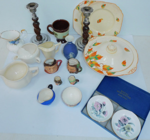 Lot 122 - Mixed Group vintage inc Royal Albert, Wedgwood, Bourne Denby, Royal Do