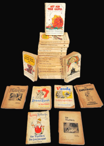 Lot 48 - Box lot of vintage Dutch Comic Books 1960s 80s inc Comic Strip Books &