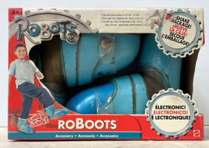 Lot 102 - Boxed set electronic RoBoots - fits over US sizes 9 12 - 5