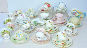 Lot 107 - Large Group Vintage English china inc Royal Doulton Paragon, Foley Tri