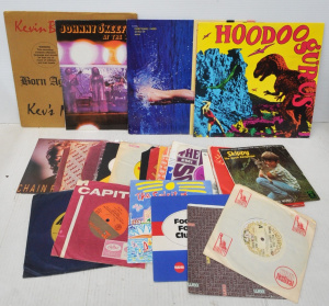 Lot 3 - Group lot - Vintage Australian Vinyl records - Lp's & 45rpms - Hoodo