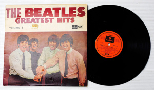 Lot 279 - Vintage Vinyl LP Record, The Beatles Greatest Hits Volume 1, Parlophon