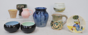 Lot 2 - Group lot - c1950s + Australian Pottery - Fritz Janeeba beaker, Martin B