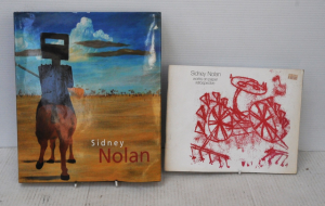 Lot 71 - 2 x Sydney Nolan Art Reference Books incl sc Exhibition Catalogue - Sid