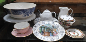 Lot 53 - Group lot of Wedgwood China inc Clio Pattern Lidded Pot Poruri bowl w u