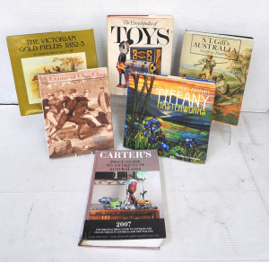 Lot 148 - Mix Lot of Reference Books inc A Game of Our Own, Tiffany Masterworks,