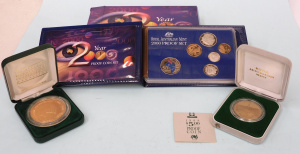 Lot 185 - Group lot of Australian Coin Currency & Medallions inc 2000 Proof