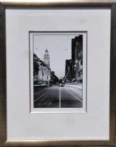 Lot 223 - Matt Irwin (Active c2000s) Framed B&W Photograph - Metropolitan Ni