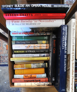 Box lot - Vintage Australian Books - Historic Public Buildings of Aust, James Fl