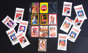 Group lot of Vintage Advertising Trading & Swap Cards inc Coco Cola Swap Car