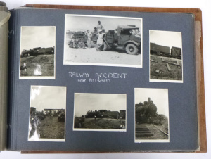 Vintage collection c1947 48 Photographs of Israel - Swimming pool at Ramat Gan,