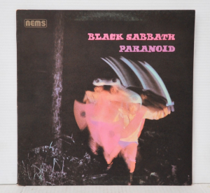 Vintage Vinyl Lp Record - Black Sabbath 'Paranoid' - gatefold, c1976 Australian