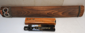 2 x Traditional Japanese Harps incl Large Koto Harp & Boxed Peacock Branded