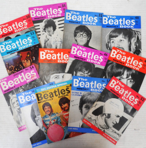 Lot 267 - 13 x The Beatles Monthly Books - Editions from Jan 1966 - Jan 1968